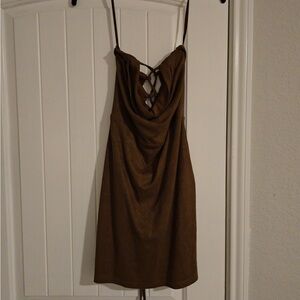 Windsor Chocolate Strappy Dress size medium